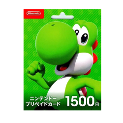 Nintendo eShop Gift Card Japan Store YEN 1500 Nintendo eShop Gift Card Japan Store YEN 1500